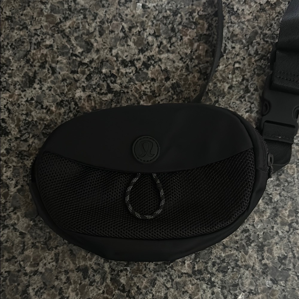 Lululemon Black Belt Bag